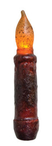 Burgundy led taper candle - led, candle,
